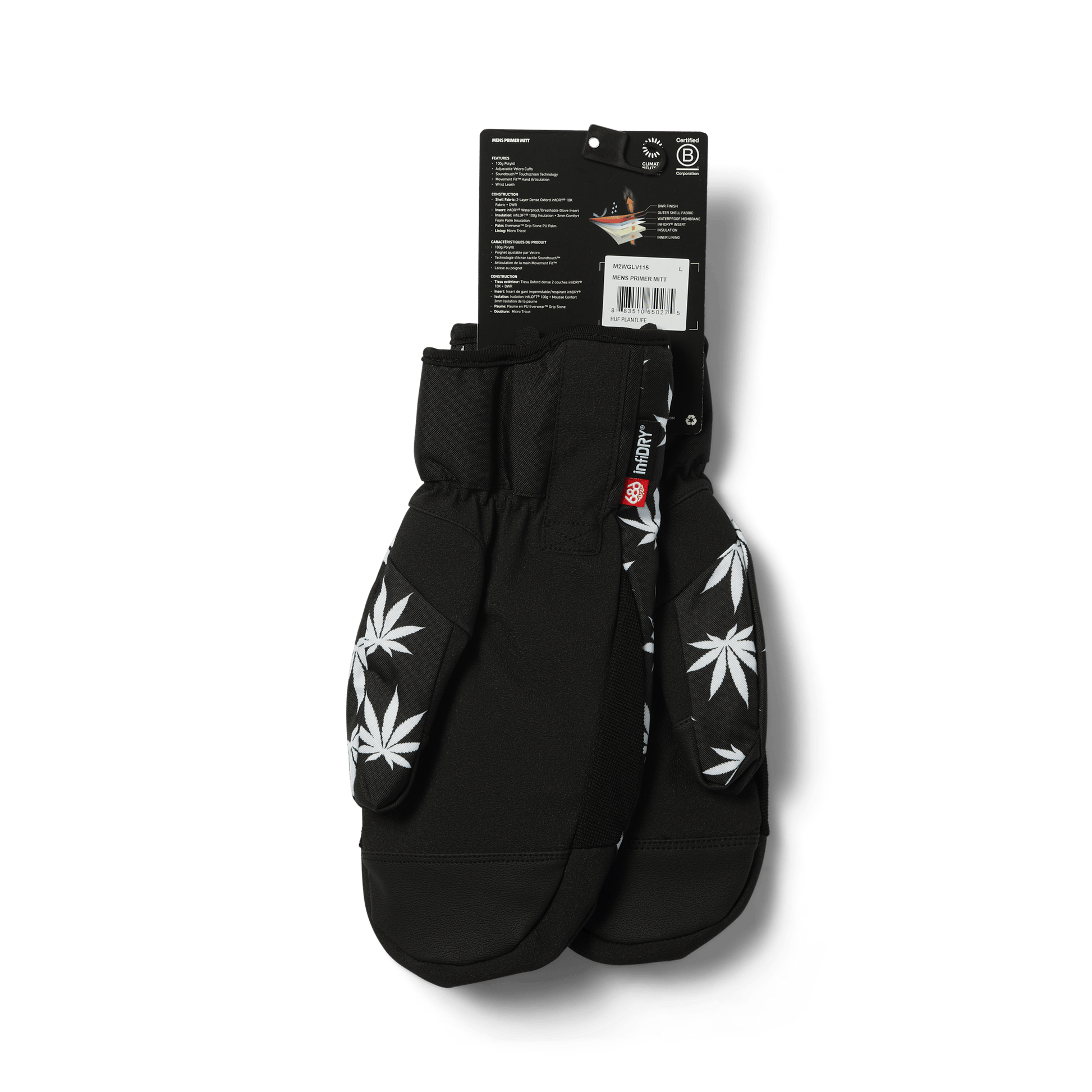 HUF x 686 Primer Mitt - Plantlife