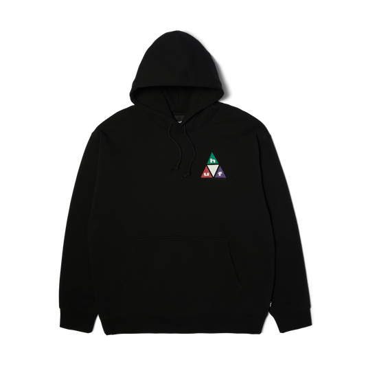 Huf Prism Triple Triangle Pullover Hoodie Black