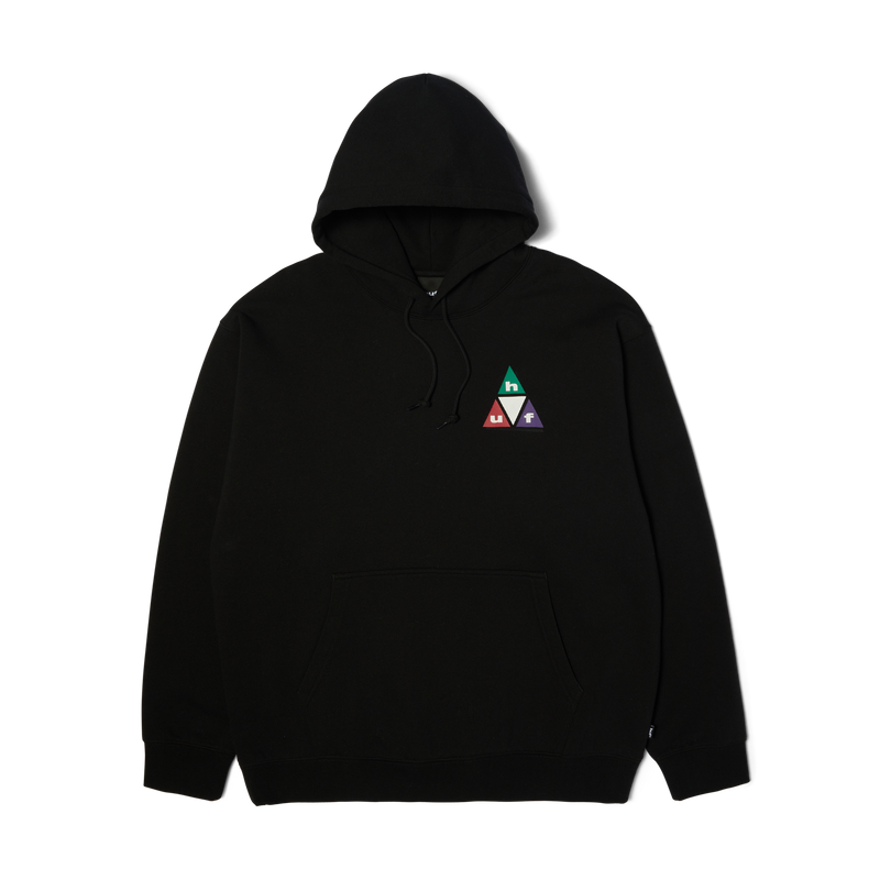 Huf Prism Triple Triangle Pullover Hoodie Black