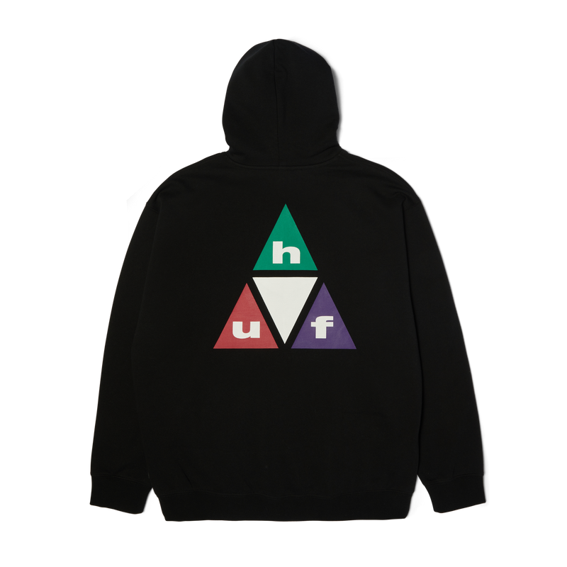 Huf Prism Triple Triangle Pullover Hoodie Black