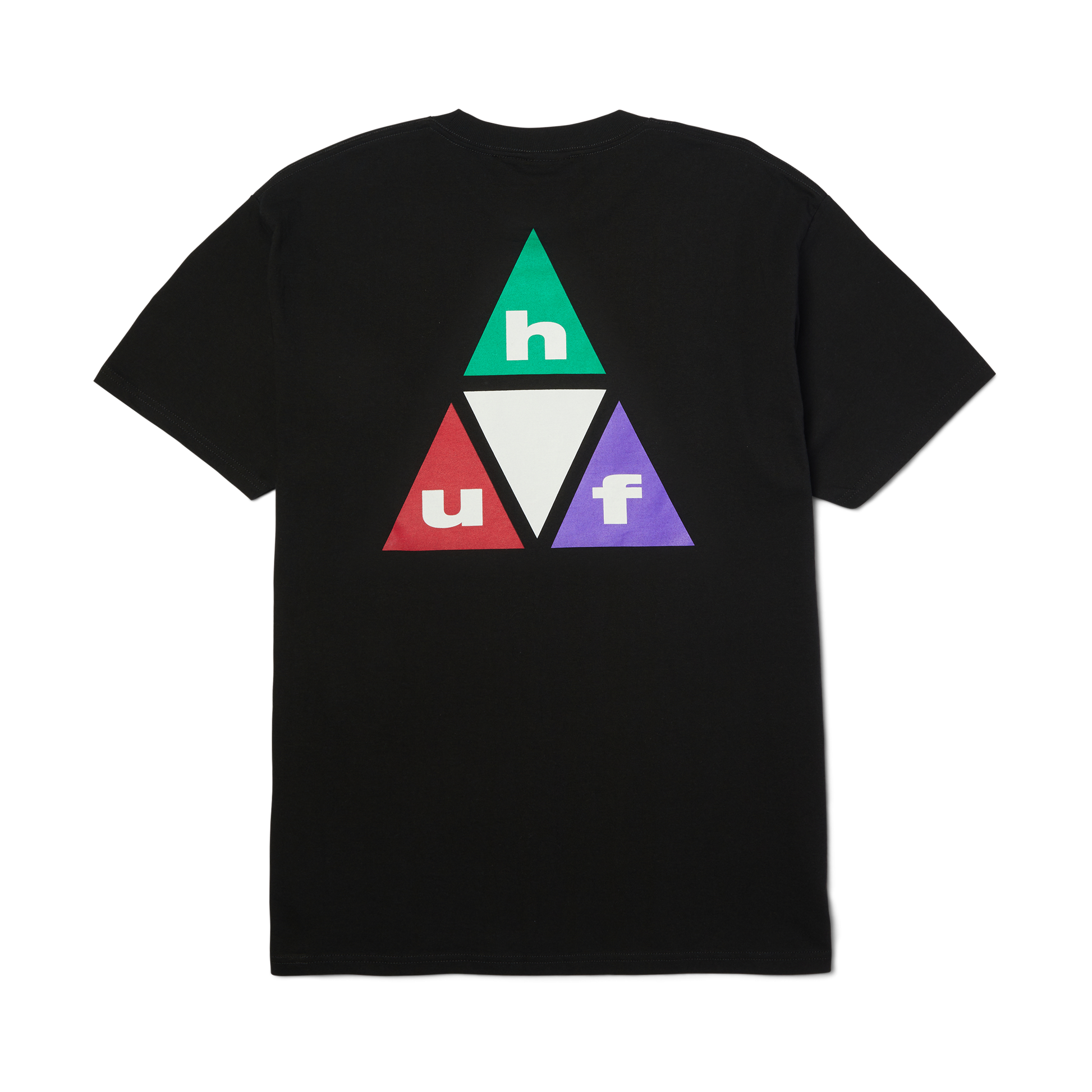 Huf Prism Triple Triangle T-Shirt Black/Teal