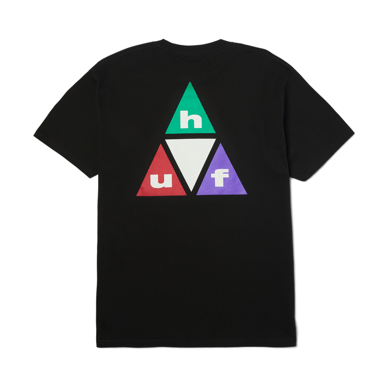 Huf Prism Triple Triangle T-Shirt Black/Teal