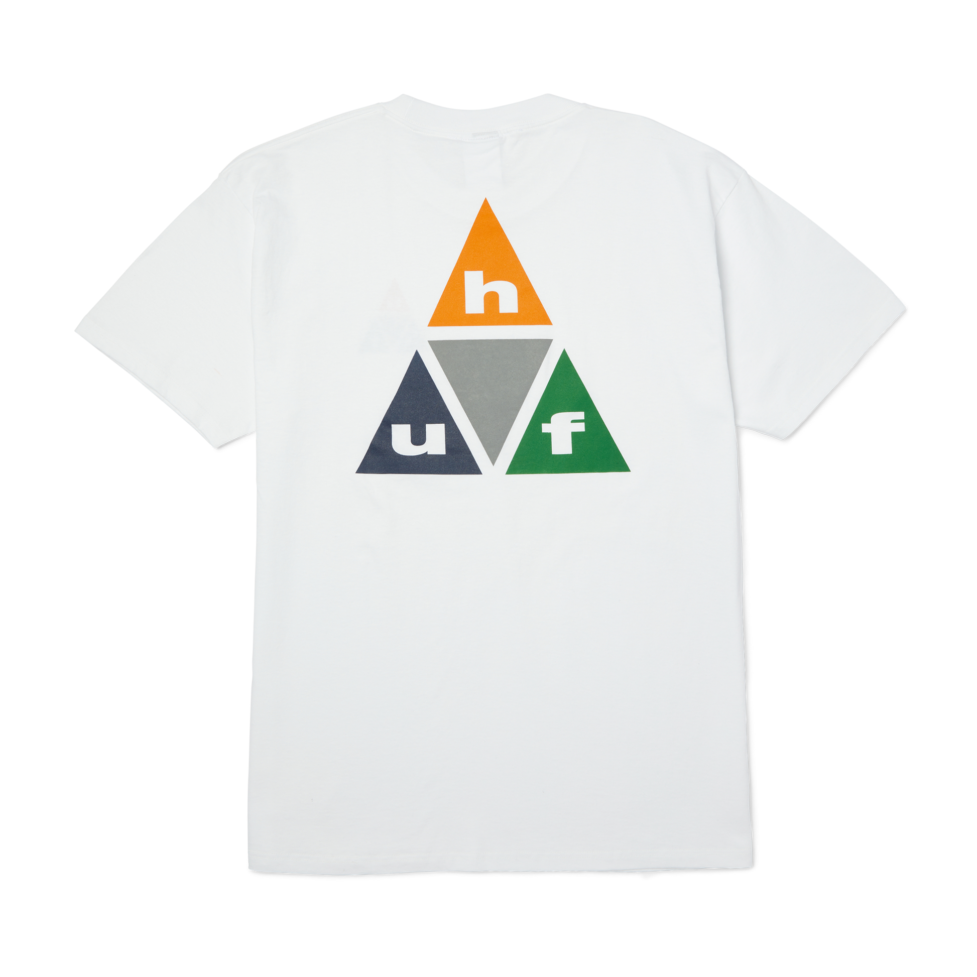 Huf Prisim Triple Triangle T-Shirt White