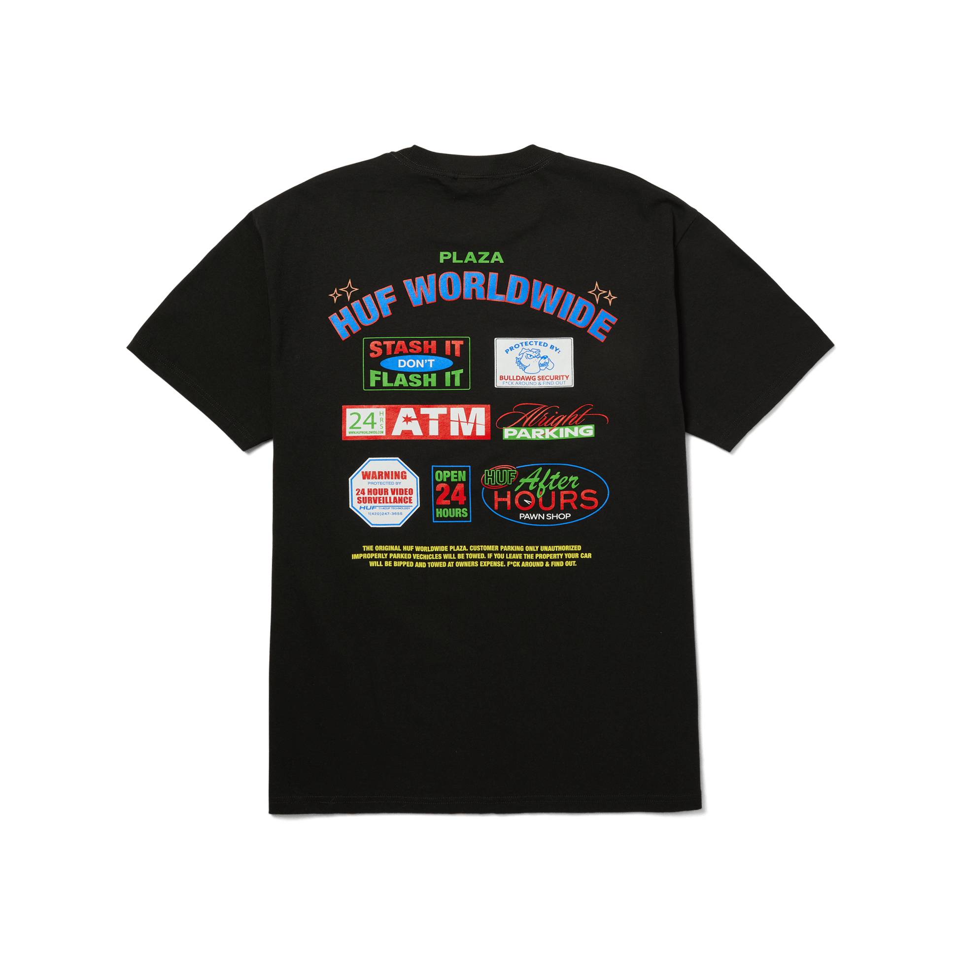 Huf Promo T-Shirt Black