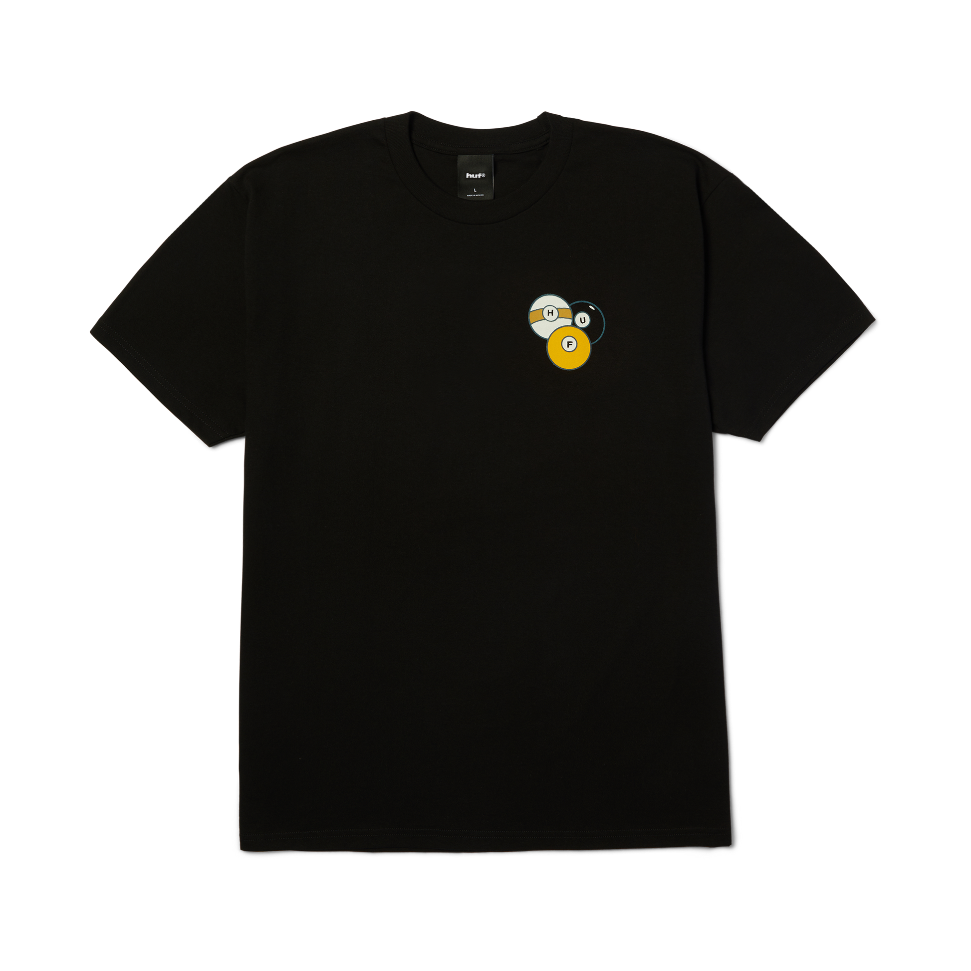 Huf Rack Em Up T-Shirt Black