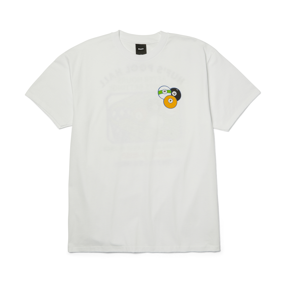 Huf Rack Em Up T-Shirt White