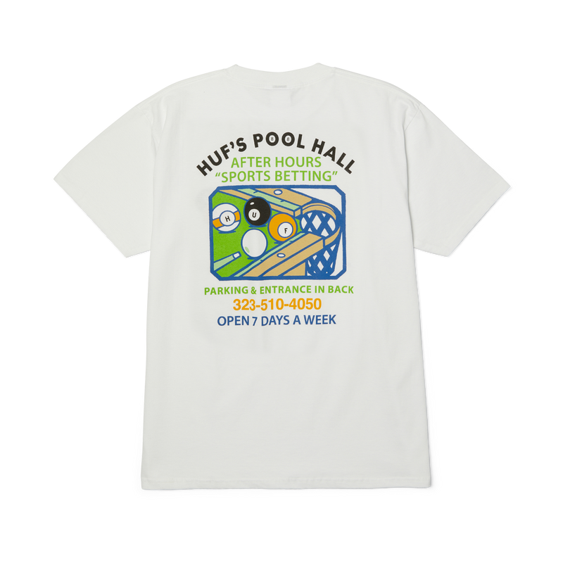 Huf Rack Em Up T-Shirt White