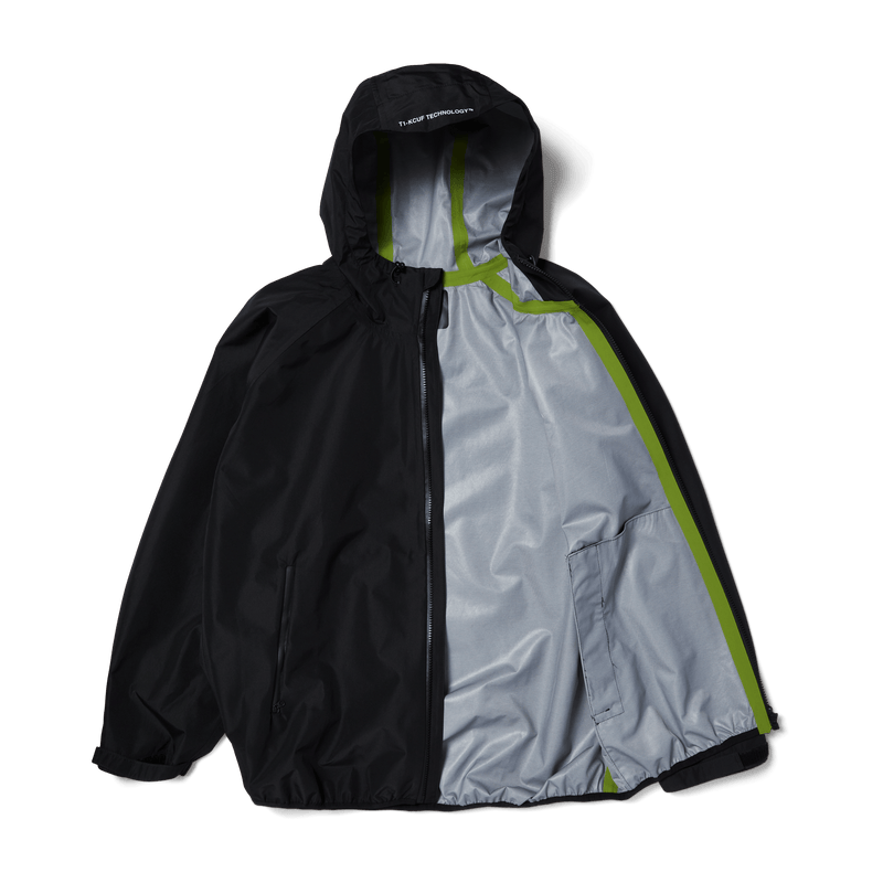 Huf Rainier Shell Jacket Black