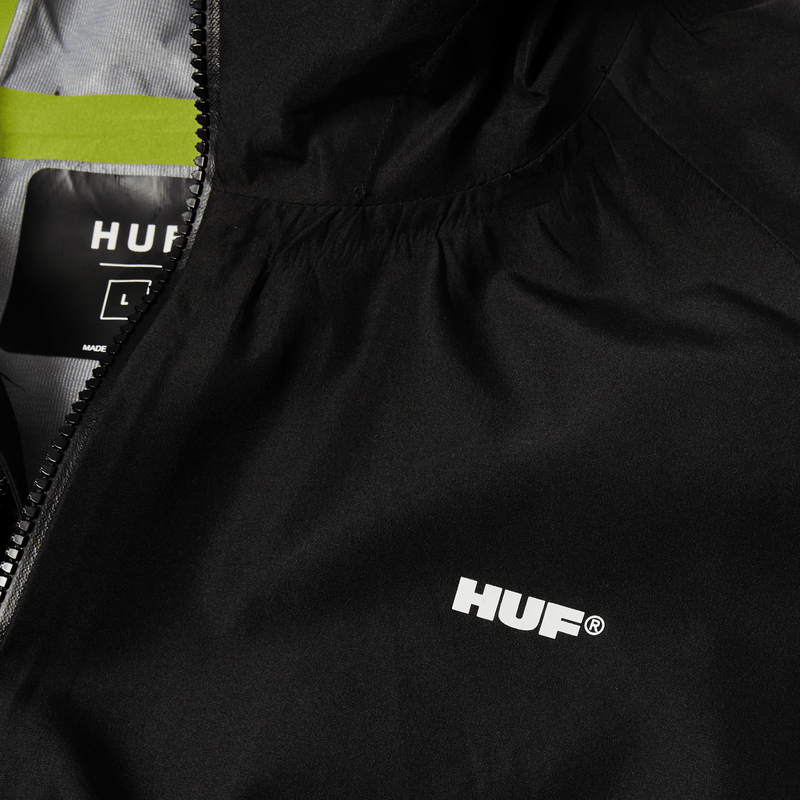 Huf Rainier Shell Jacket Black