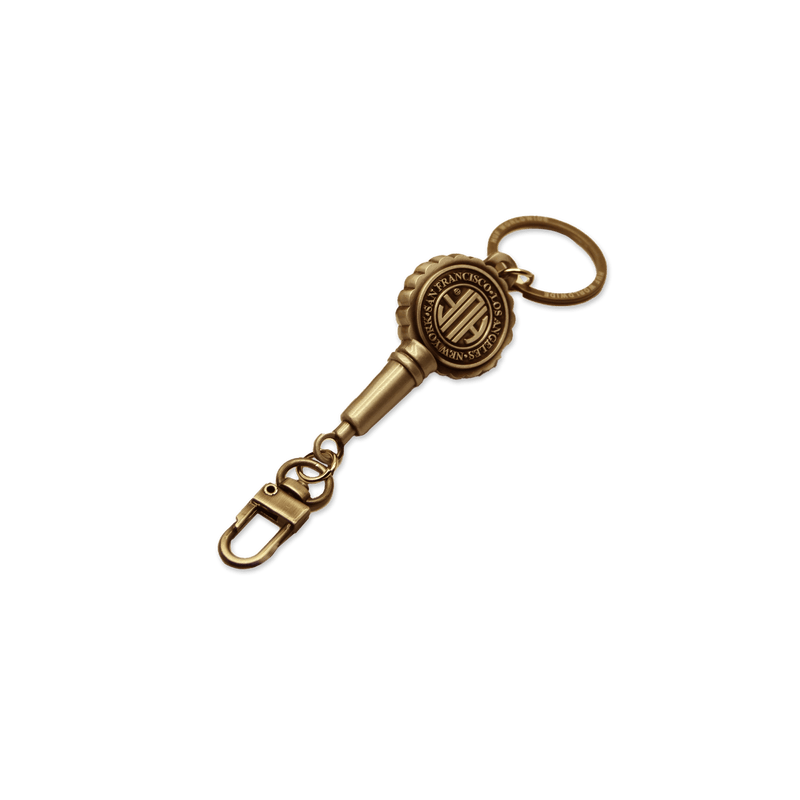 Huf Regional Bottle Opener Keychain Gold