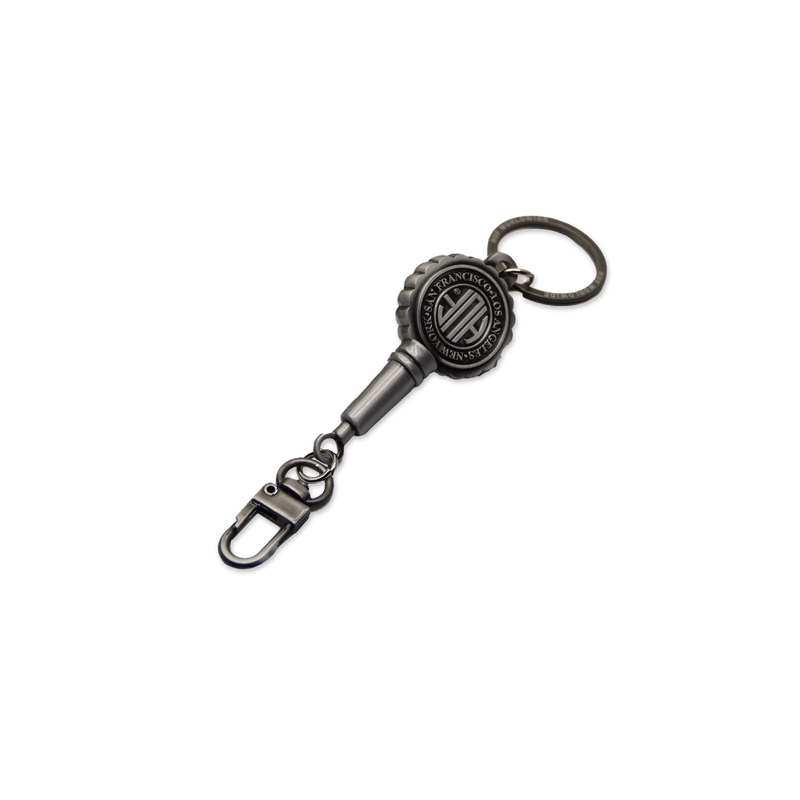 Huf Regional Bottle Opener Keychain Silver