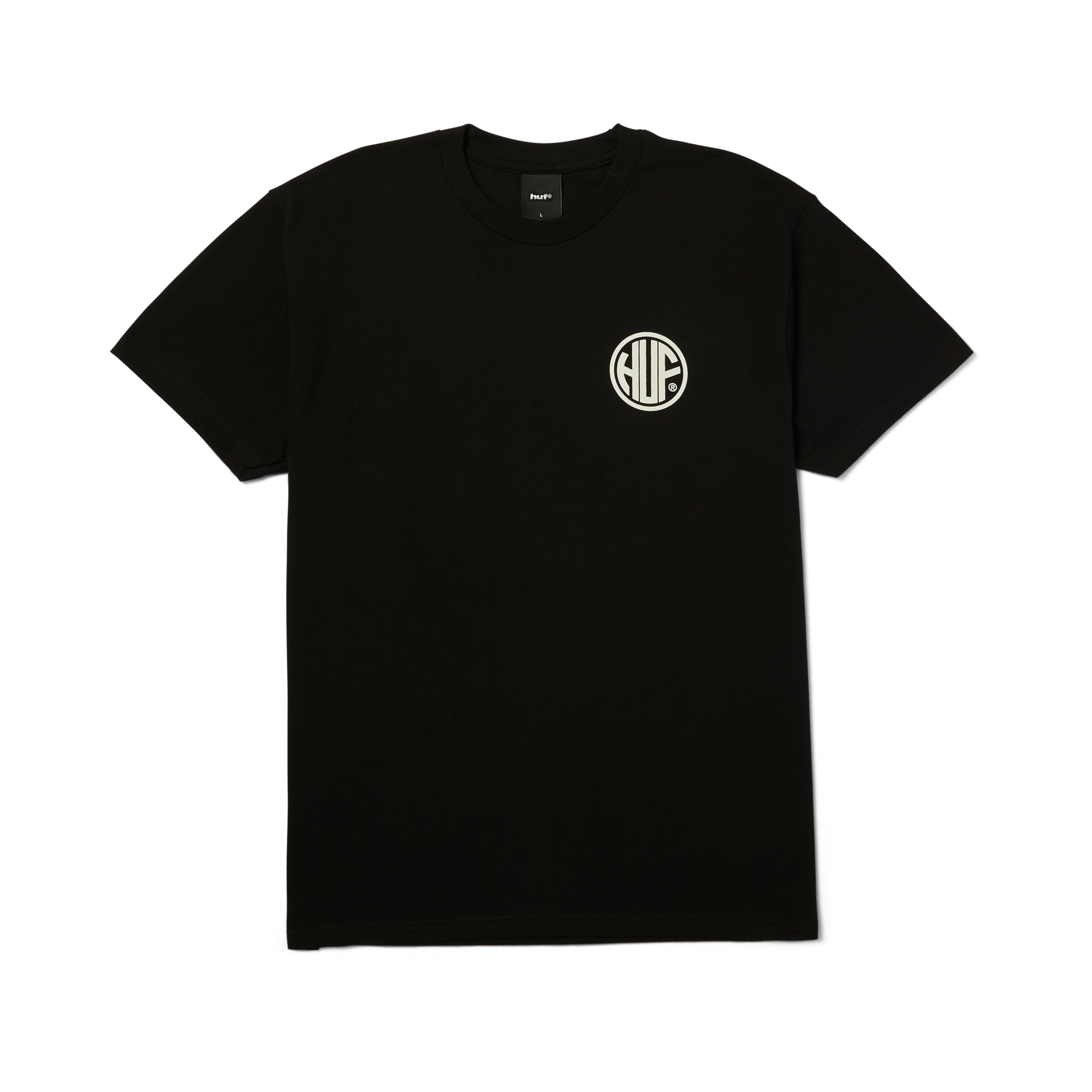 Huf Regional T-Shirt Black/White