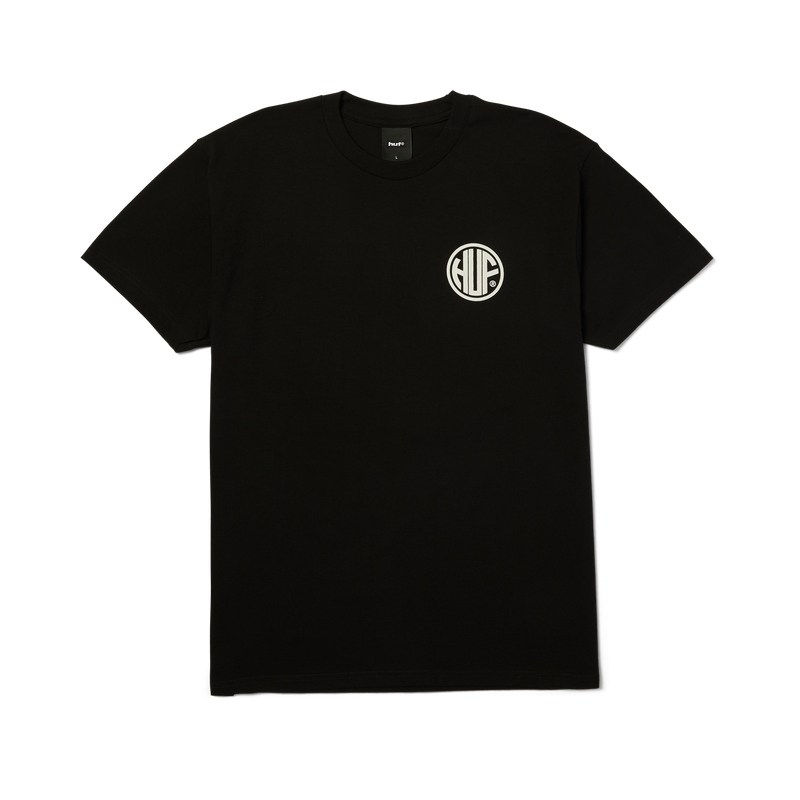 Huf Regional T-Shirt Black/White