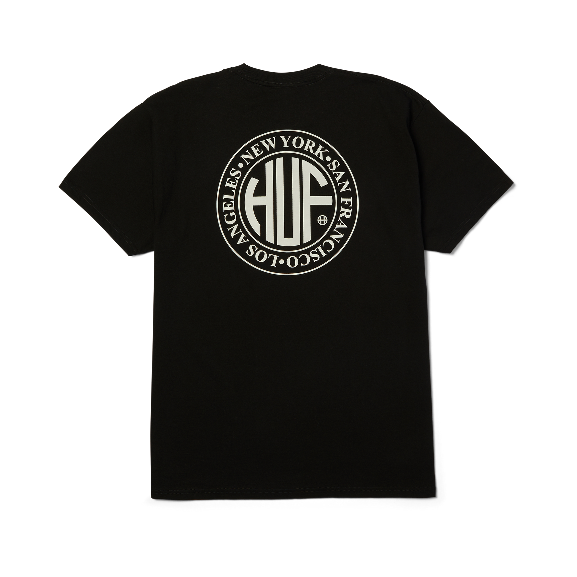 Huf Regional T-Shirt Black/White