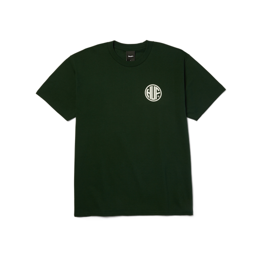 Huf Regional T-Shirt Forest Green/White