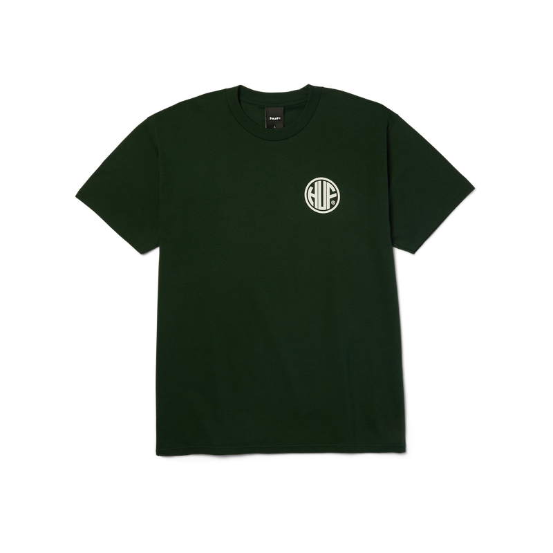 Huf Regional T-Shirt Forest Green/White