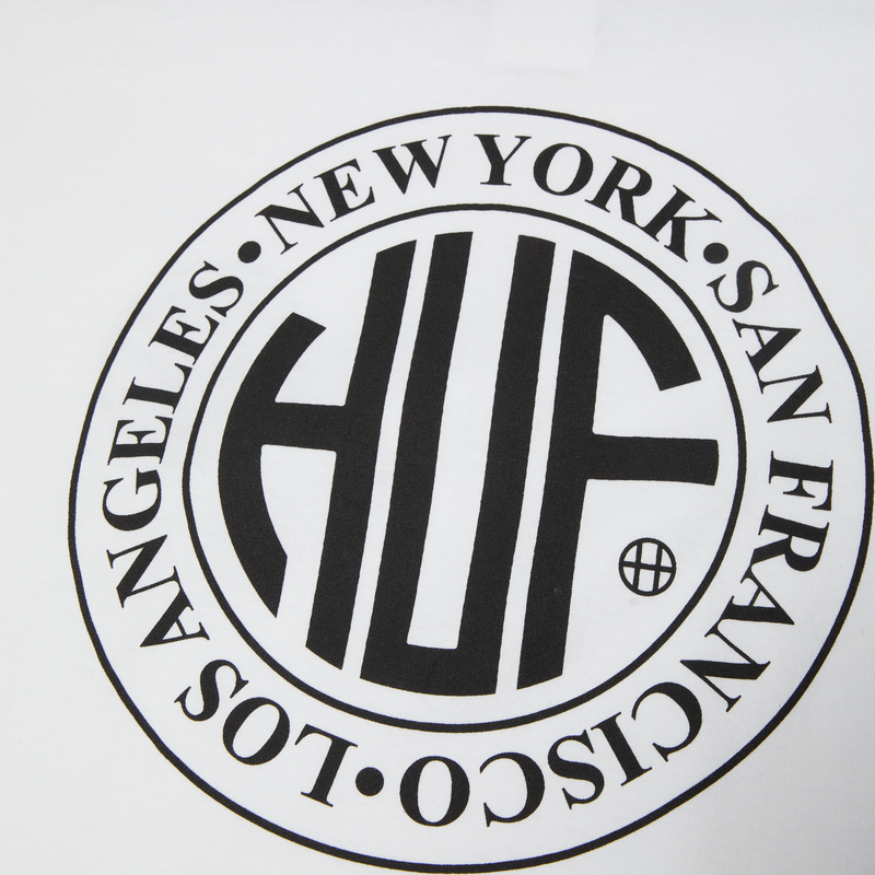 Huf Regional T-Shirt White/Black