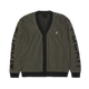 Huf Repeater Cardigan Asphalt