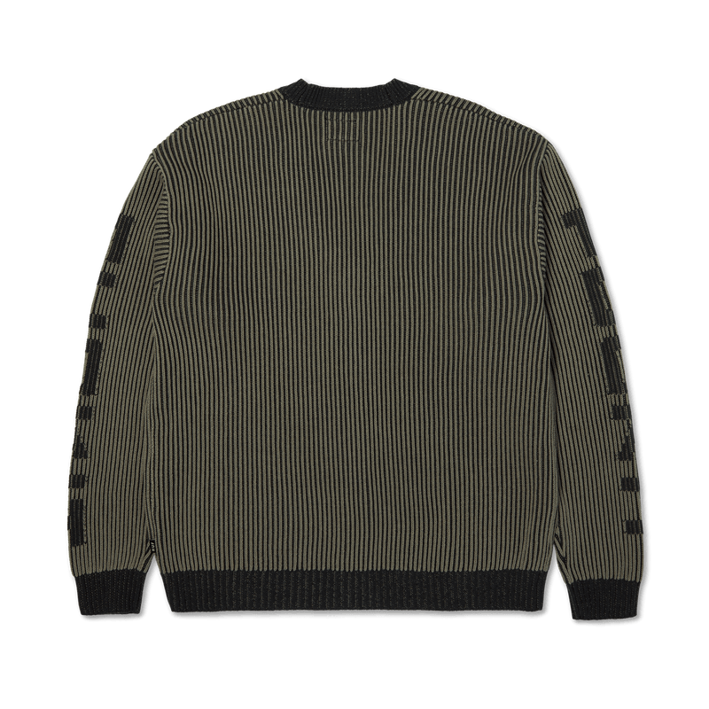 Huf Repeater Cardigan Asphalt