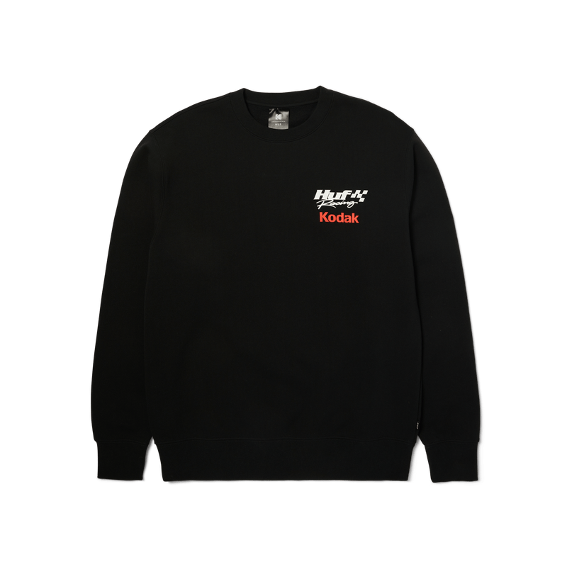 Huf x Kodak Ride The Lightning Crewneck Sweatshirt Black