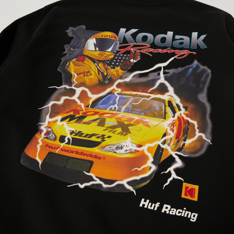 Huf x Kodak Ride The Lightning Crewneck Sweatshirt Black
