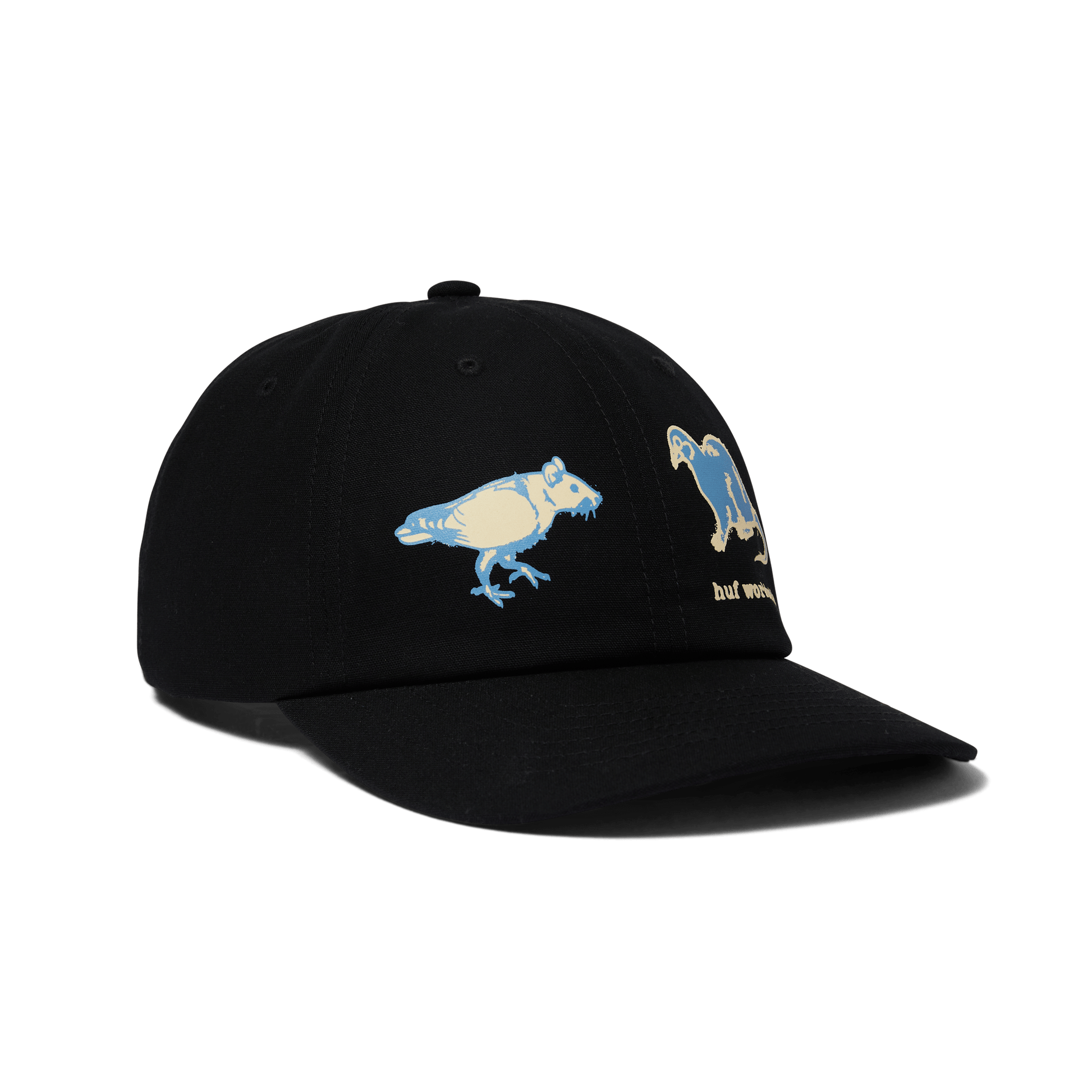 Huf Rigeon Snapback Black