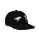 Huf Rigeon Snapback Black