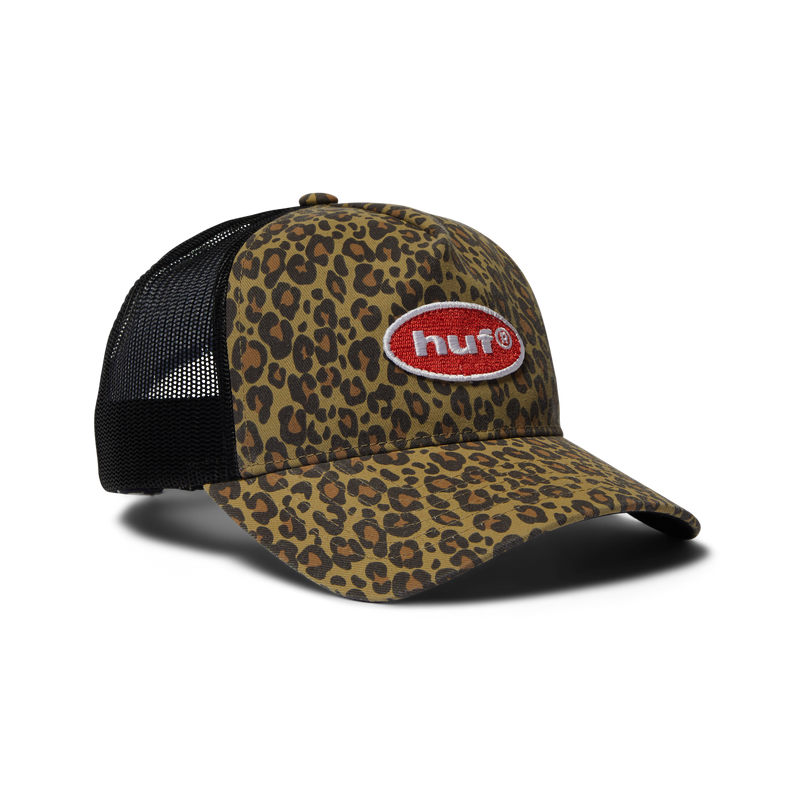 Huf Safari Trucker Hat Leopard