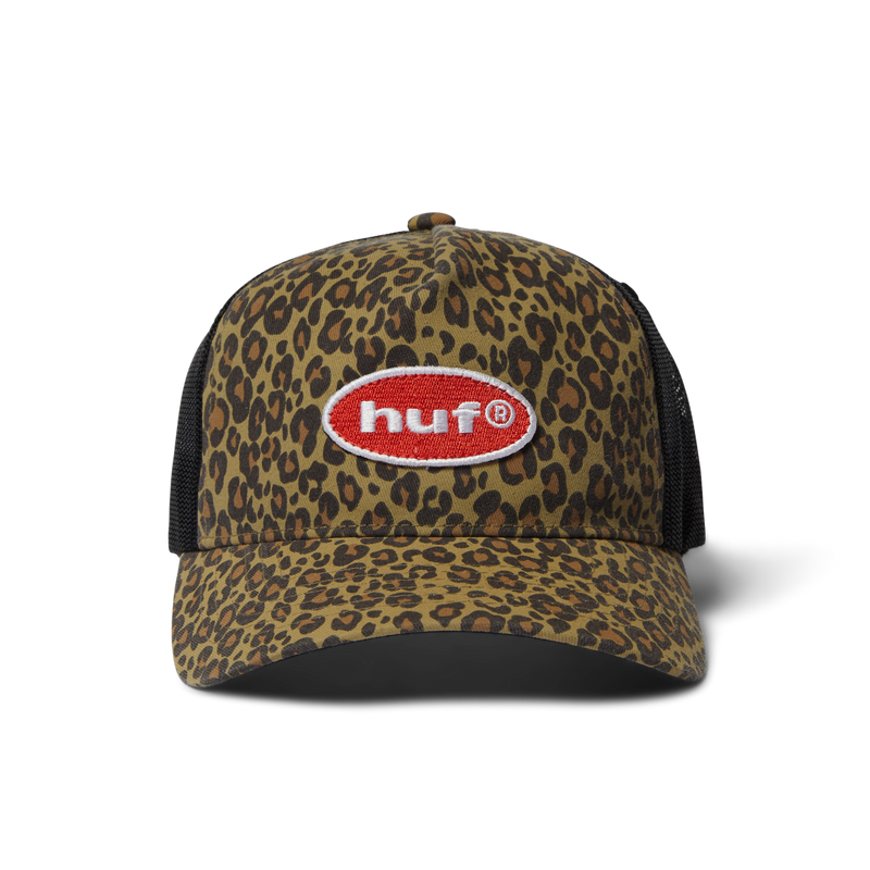 Huf Safari Trucker Hat Leopard
