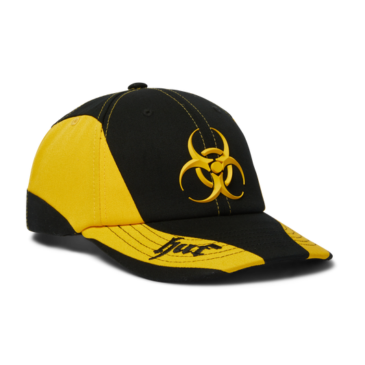 Huf Sector Snapback Hat Black Yellow