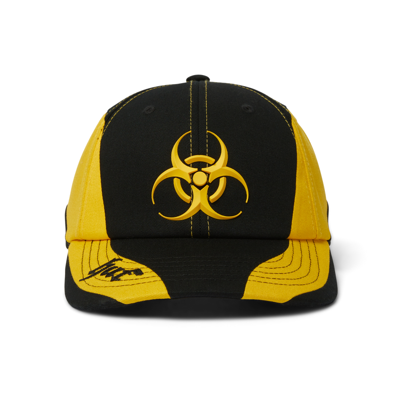 Huf Sector Snapback Hat Black Yellow