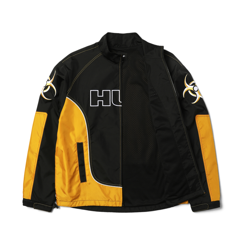 Huf Sector Jacket Black Yellow