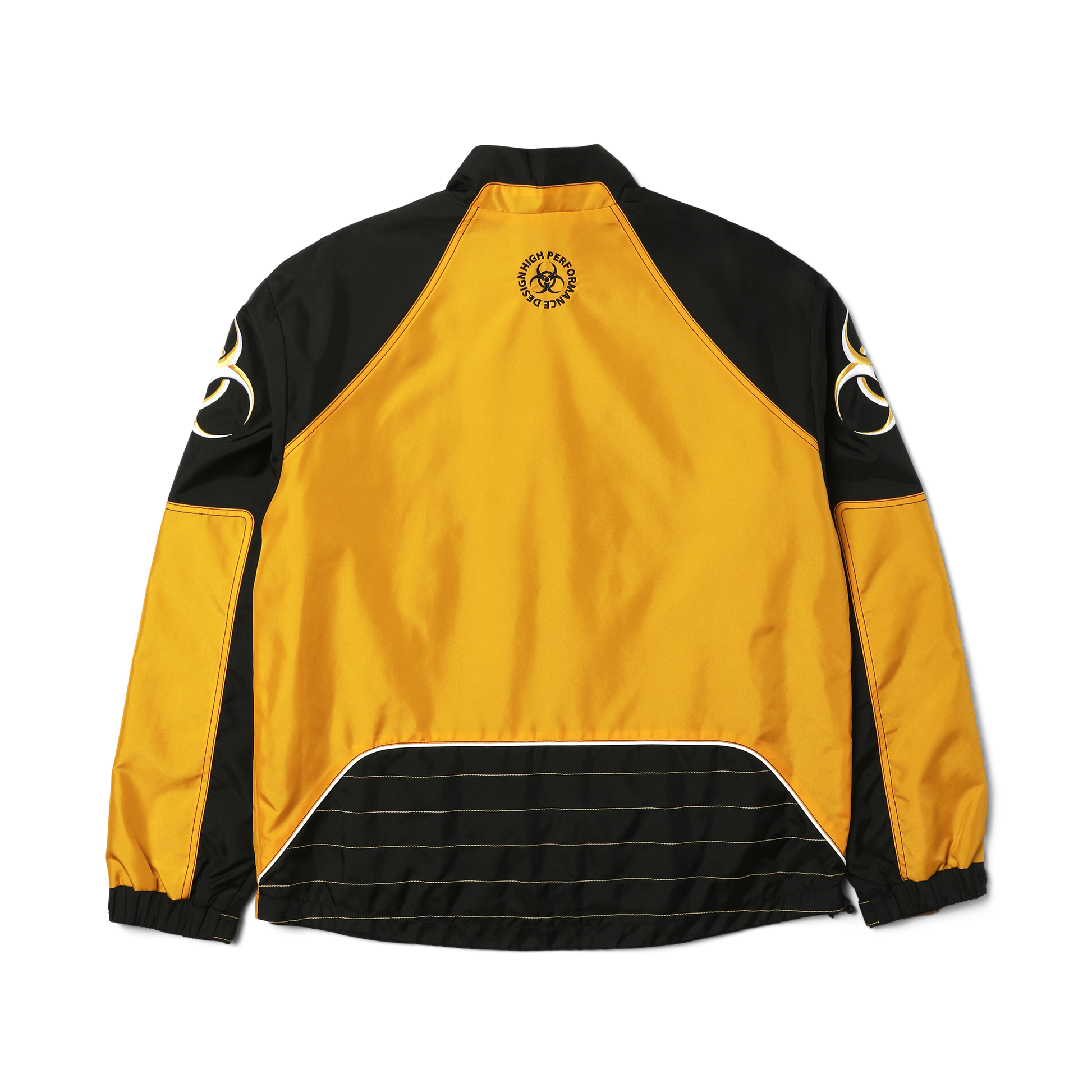Huf Sector Jacket Black Yellow