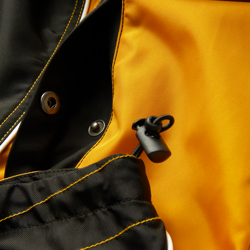 Huf Sector Jacket Black Yellow