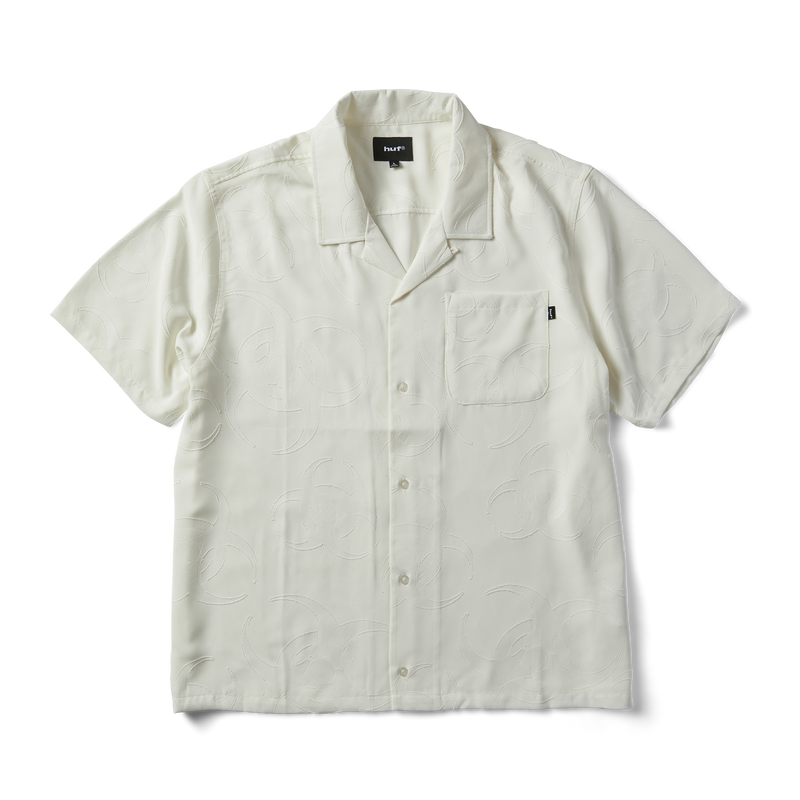 Huf Sector Jacquard Shirt Bleach