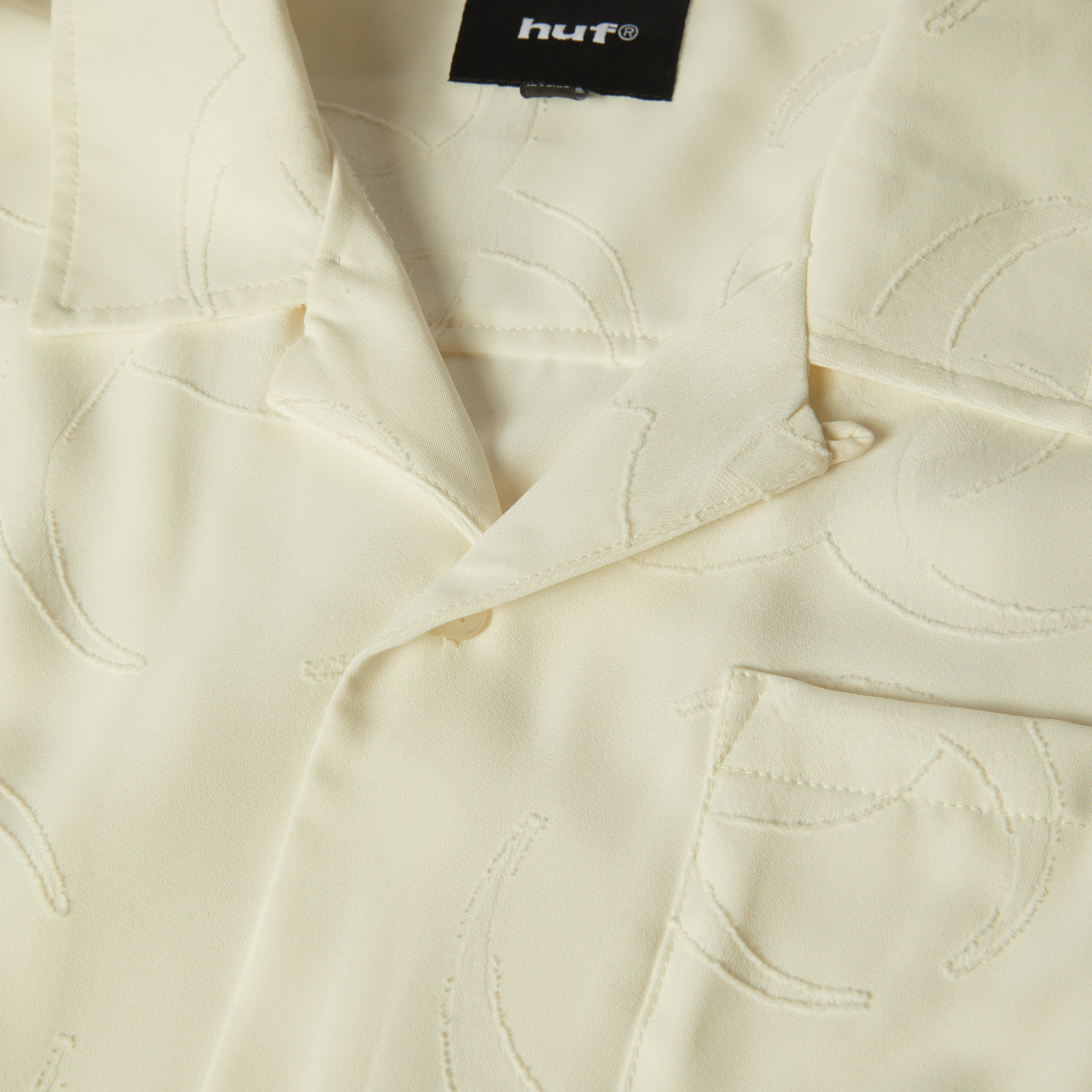 Huf Sector Jacquard Shirt Bleach