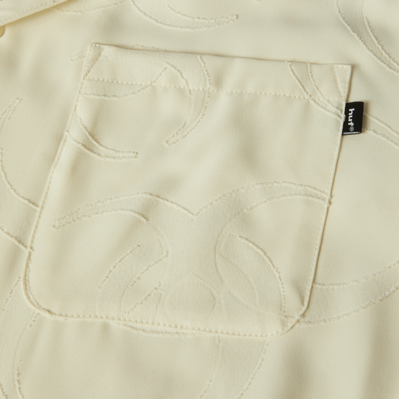 Huf Sector Jacquard Shirt Bleach