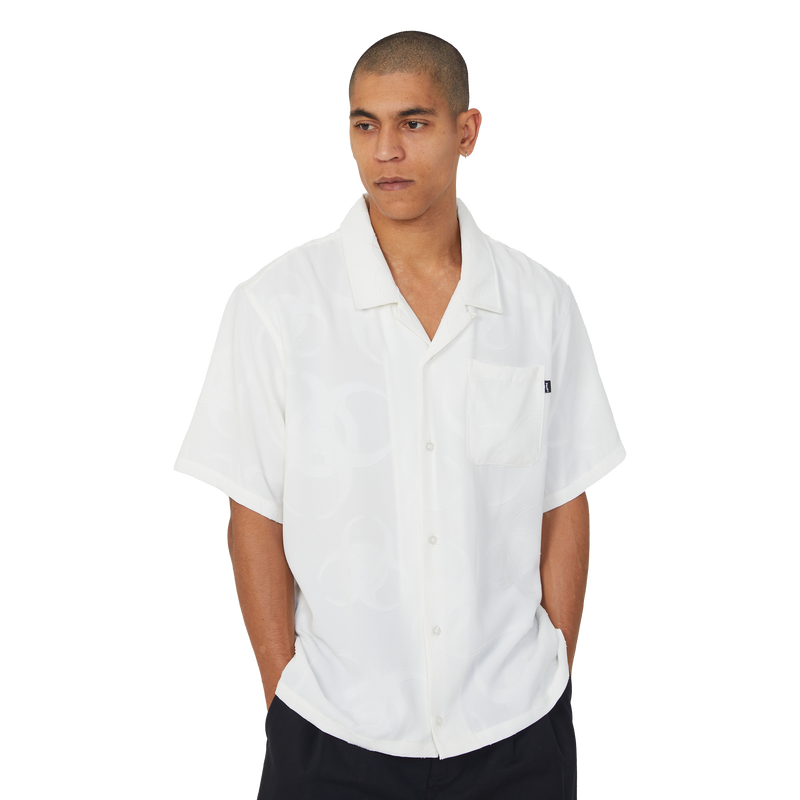 Huf Sector Jacquard Shirt Bleach