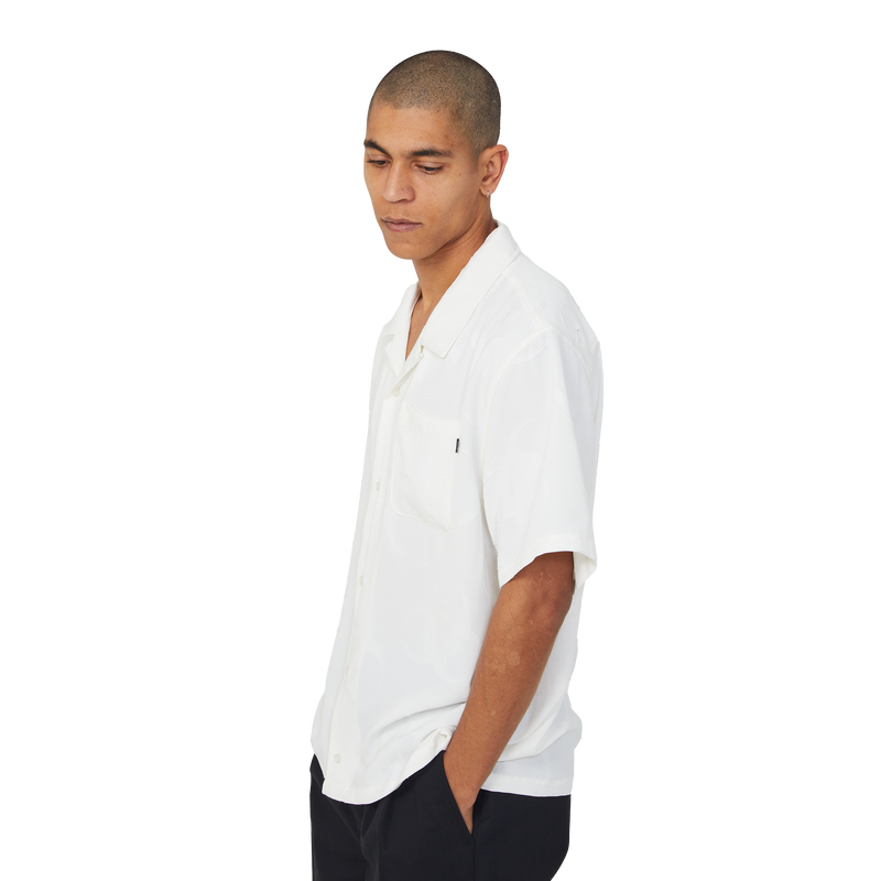 Huf Sector Jacquard Shirt Bleach
