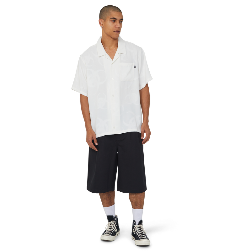 Huf Sector Jacquard Shirt Bleach