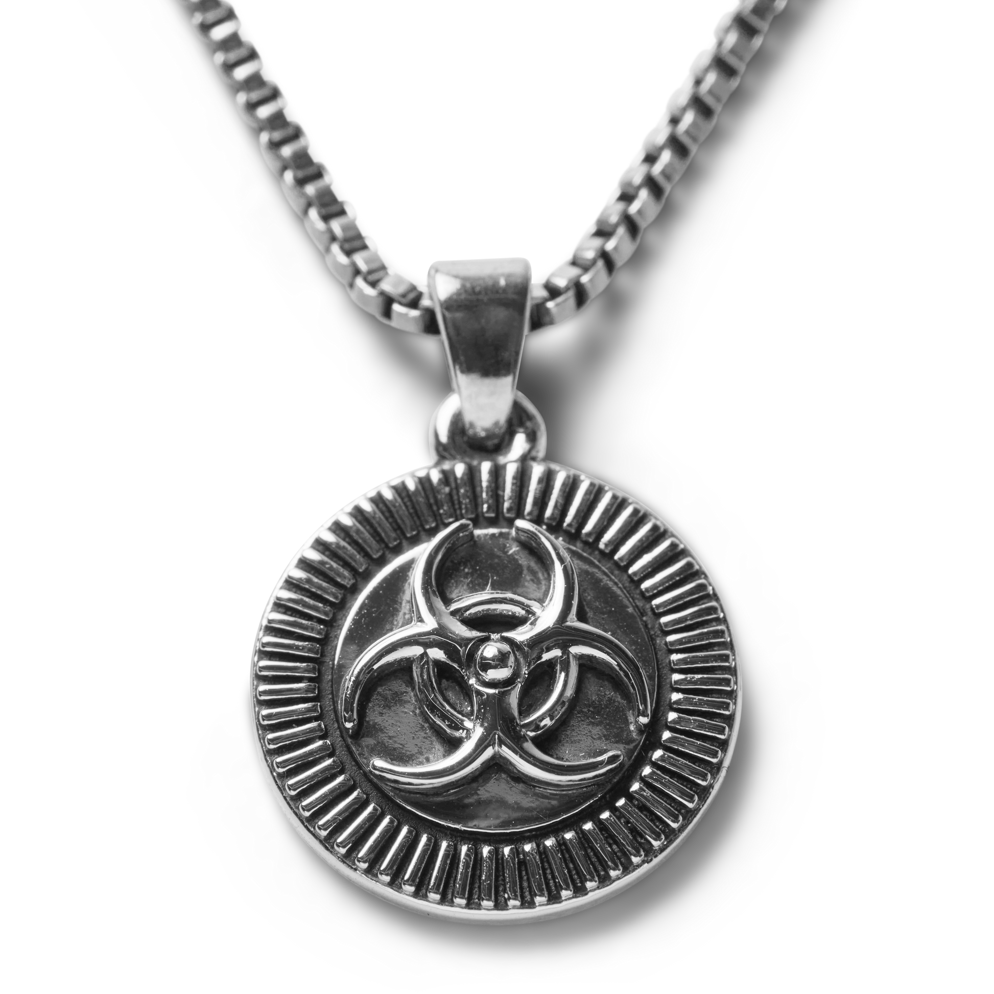 Huf Sector Pendant Silver