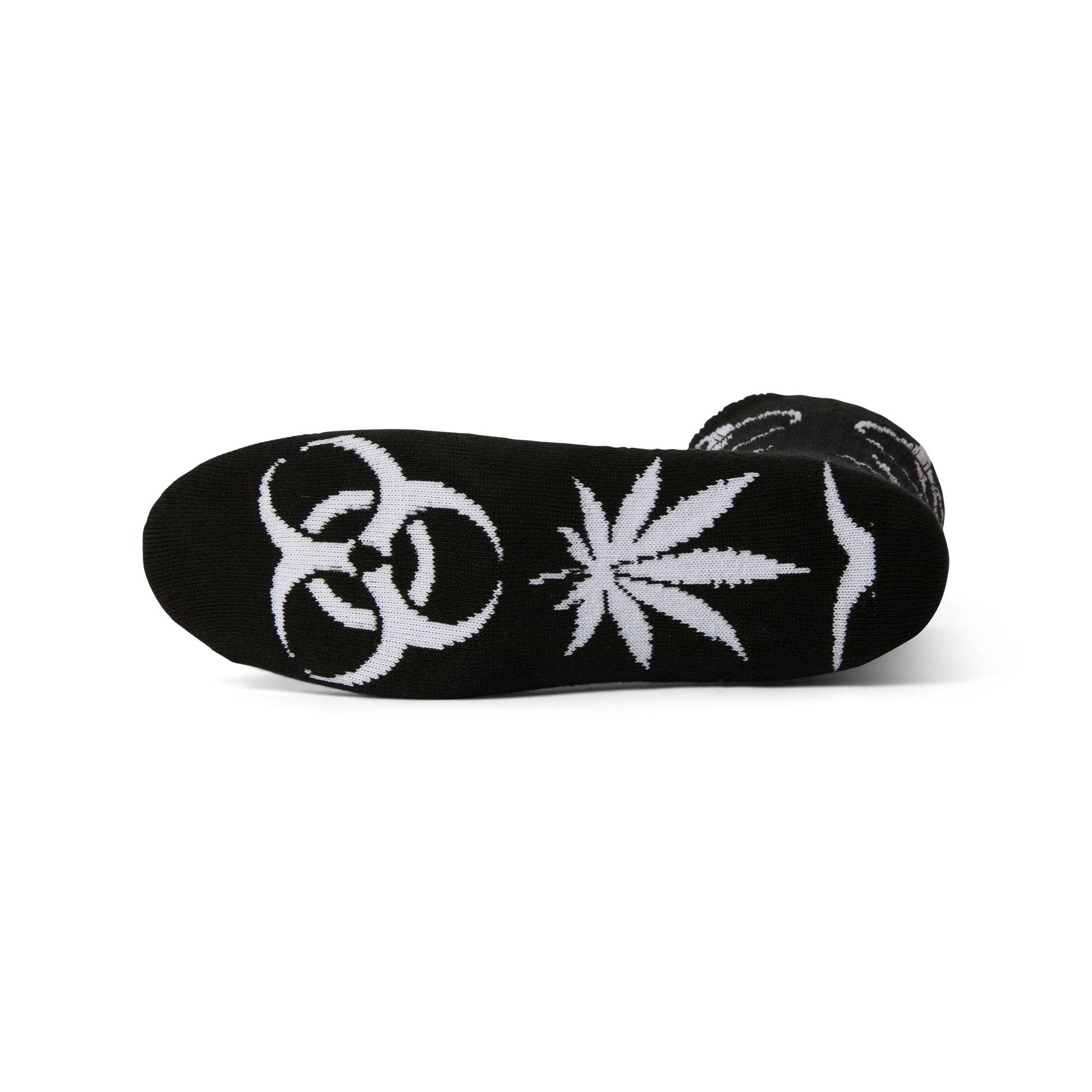 Huf Sector Plantlife Sock Black
