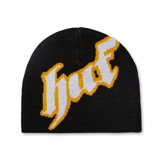 Huf Sector Skull Beanie Black