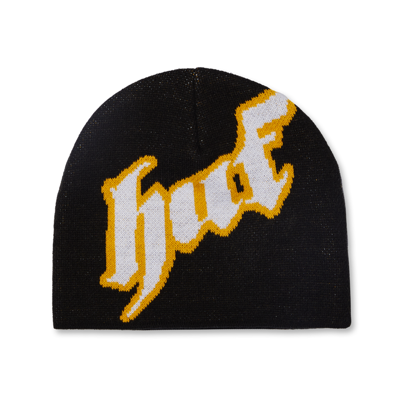 Huf Sector Skull Beanie Black