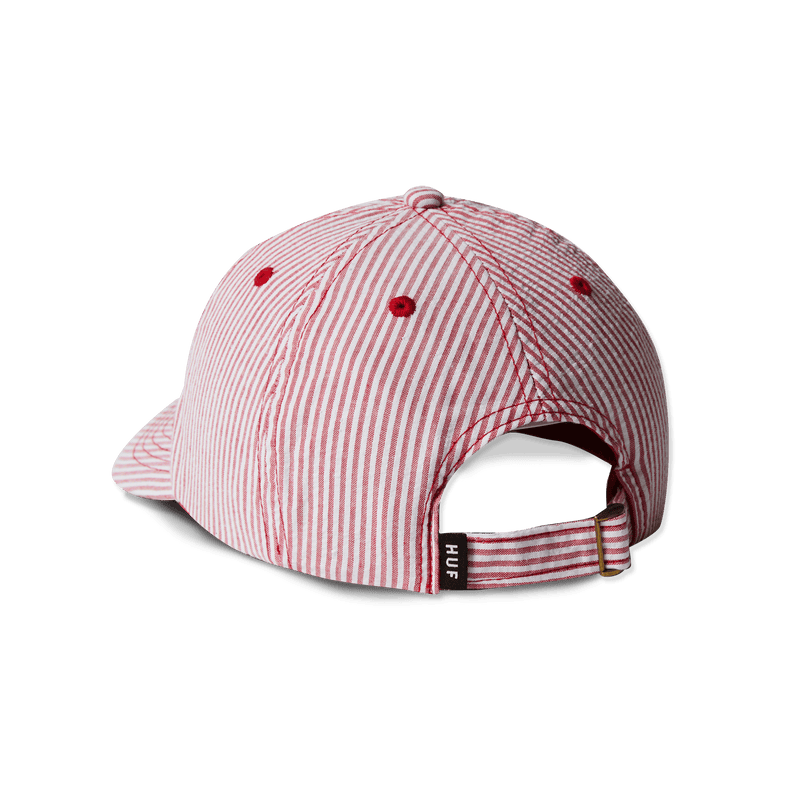 Huf Seersucker Megablast 6-Panel Hat Red