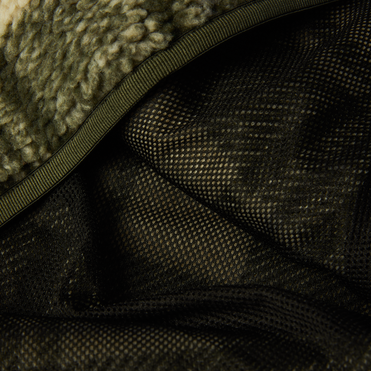 HUF Seneca High Pile Quarter-Zip Fleece Natural