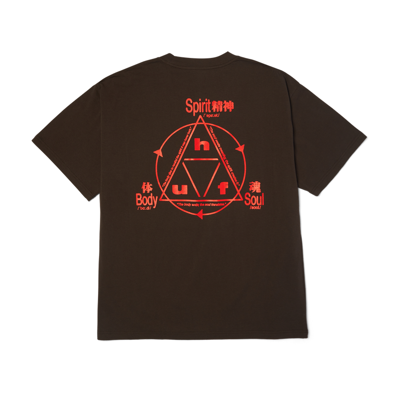 HUF Serenity T-Shirt Brown