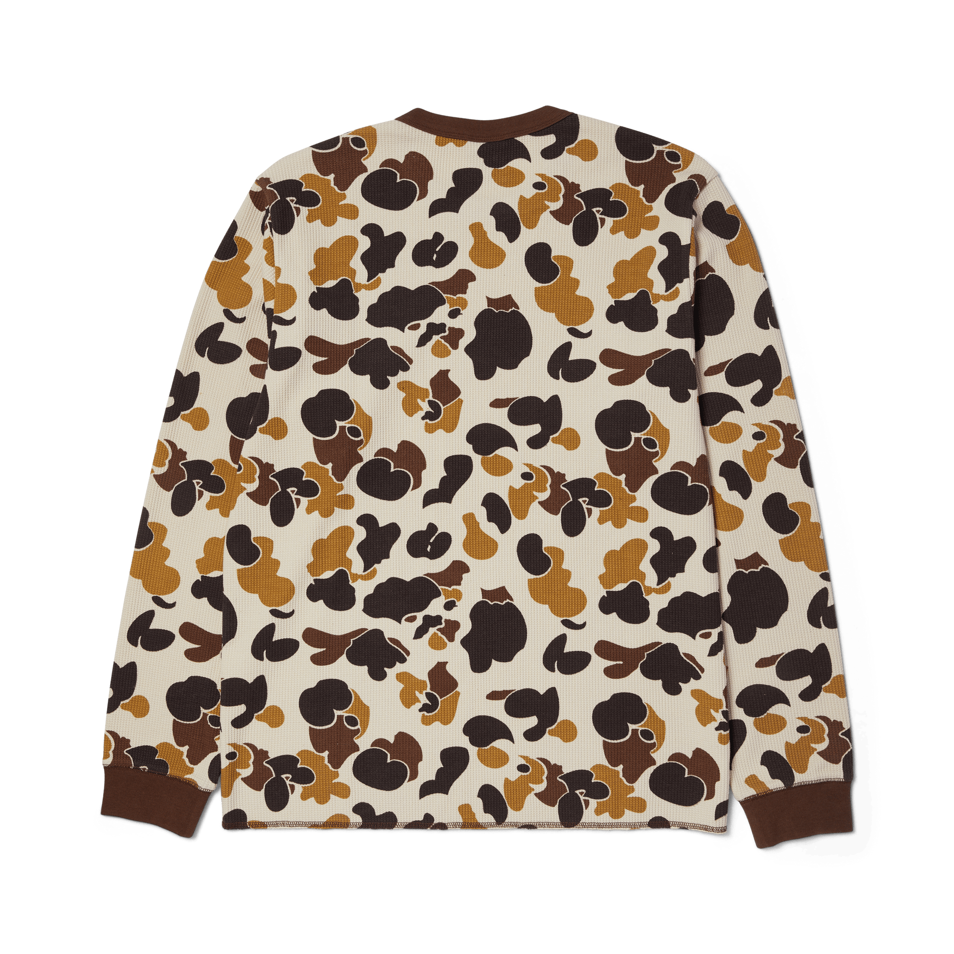 Huf Shrader Camo Long Sleeve T-Shirt Thermal Duck Camo