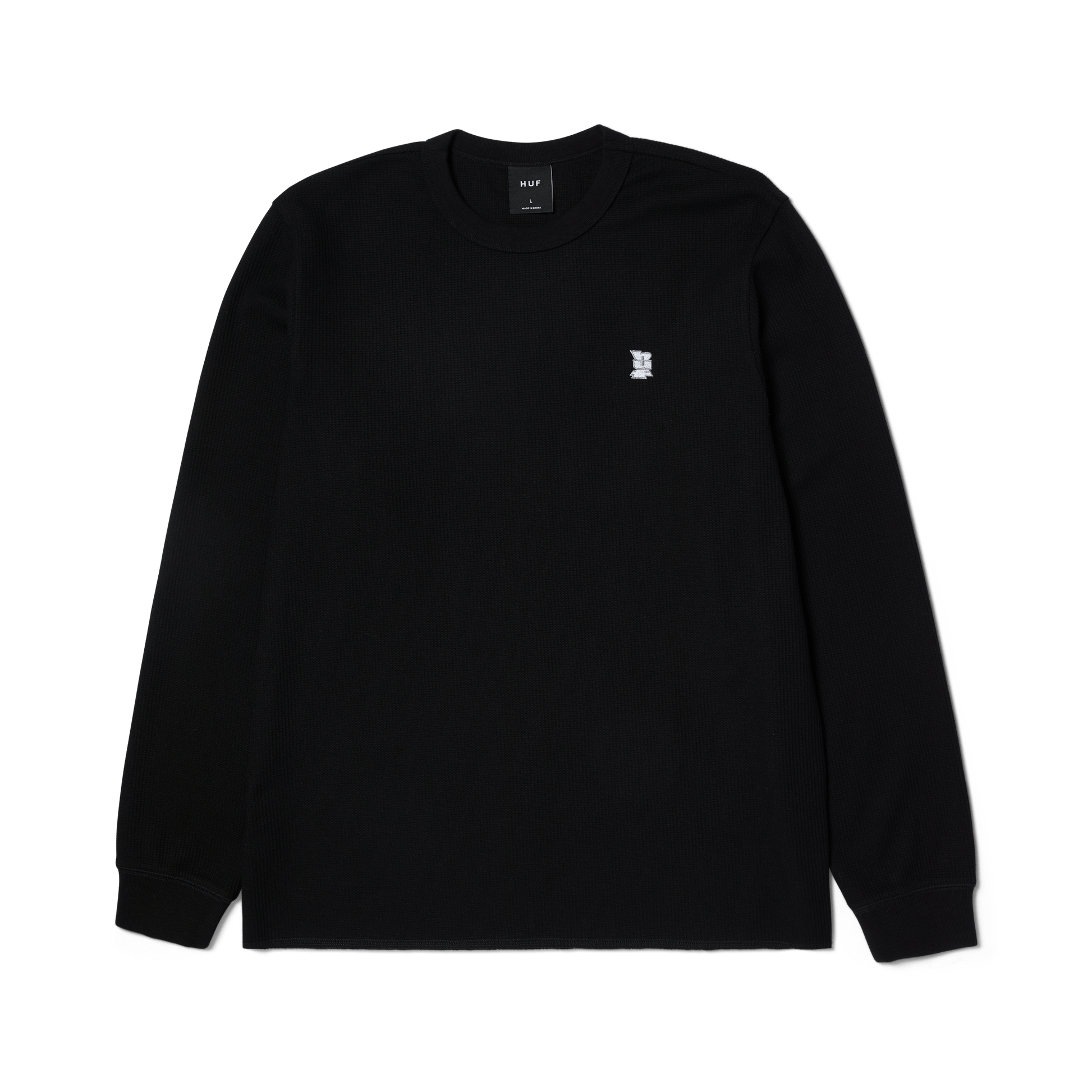 Huf Shrader Long Sleeve T-Shirt Thermal Black
