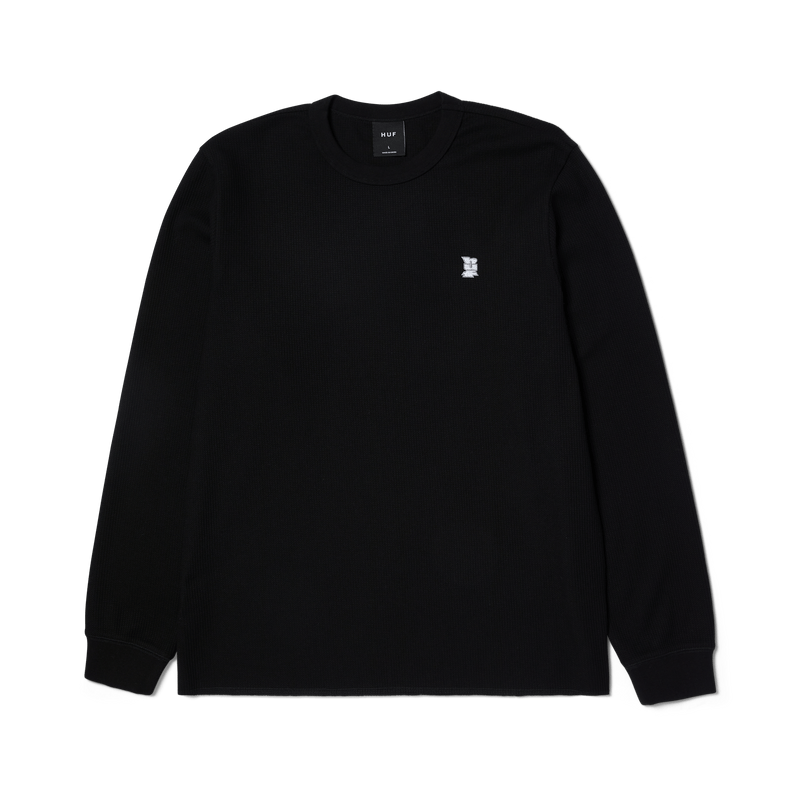Huf Shrader Long Sleeve T-Shirt Thermal Black